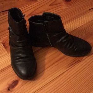 Black booties - excellent used condition